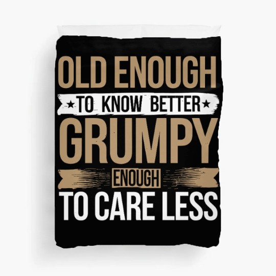 Grumpy Old Man Duvet Covers