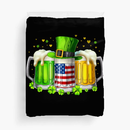Irish Beer Ireland St Patricks Day Drinking Party Duvet Covers