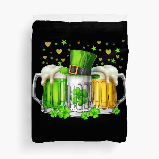 Irish Beer Ireland St Patricks Day Drinking Party Duvet Covers