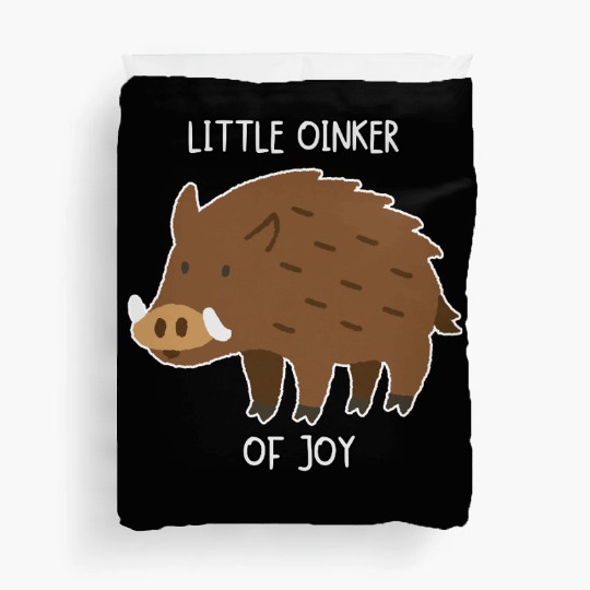 Little Oinker Of Joy Fluffy Piglet Duvet Covers