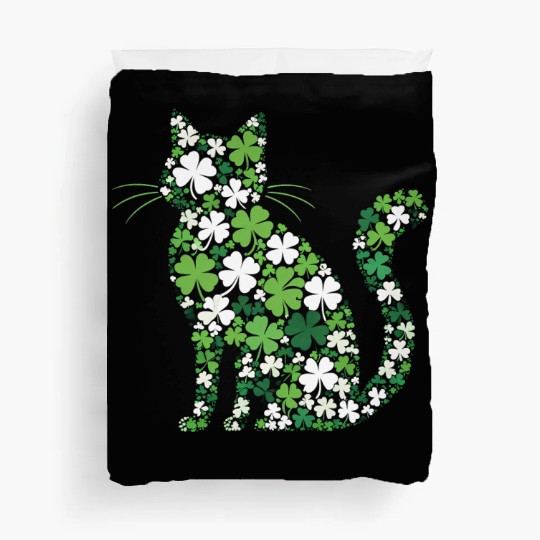 Catrick's Day – Lucky Cat Celebration Duvet Covers