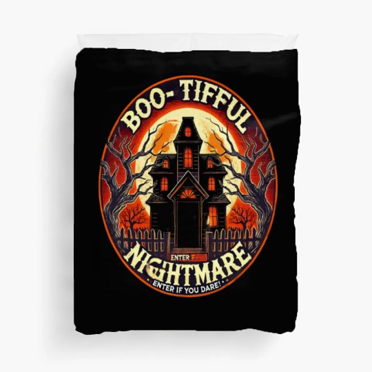 Haunted House Horror - Spooky Halloween Nightmare Duvet Covers