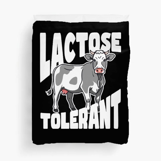 Lactose Tolerant – Built Different Duvet Covers