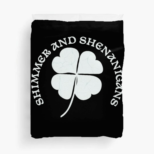 Shimmer and Shenanigans Large Clove Design Duvet Covers
