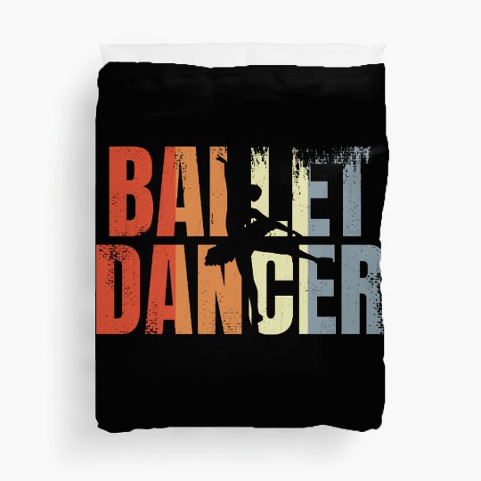 Vintage Ballet Dancer Duvet Covers