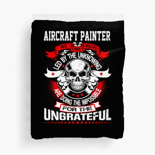 Aircraft Painter Duvet Covers
