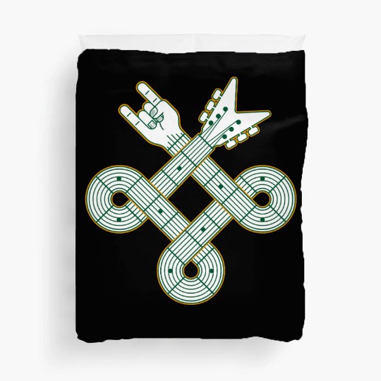 Celtic Knot Guitar | St. Patrick’s Day Duvet Covers