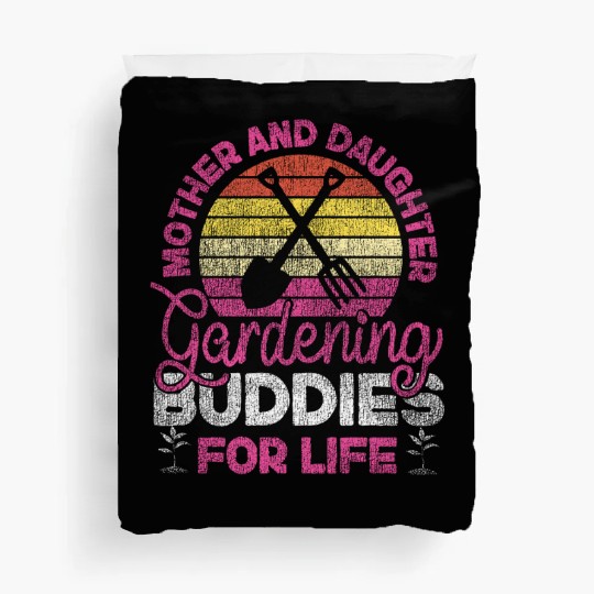 Plant Lover Gardening Mom Daughter Duvet Covers