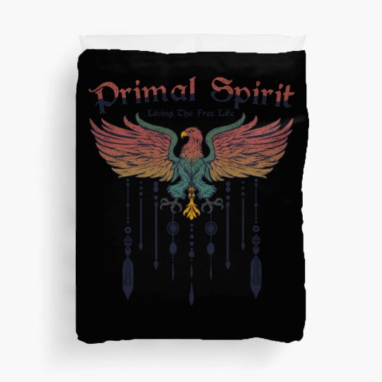 Primal Spirit Boho Eagle Bird Bohemian Freedom Duvet Covers