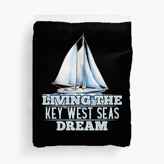 Florida Sunshine-State LIVING THE KEY-WEST SEAS Duvet Covers