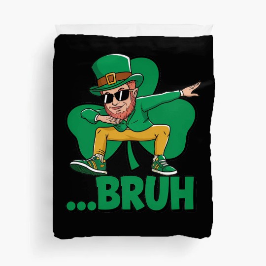 Irish Drinking Team Duvet Covers St. Paddy's Day Meme
