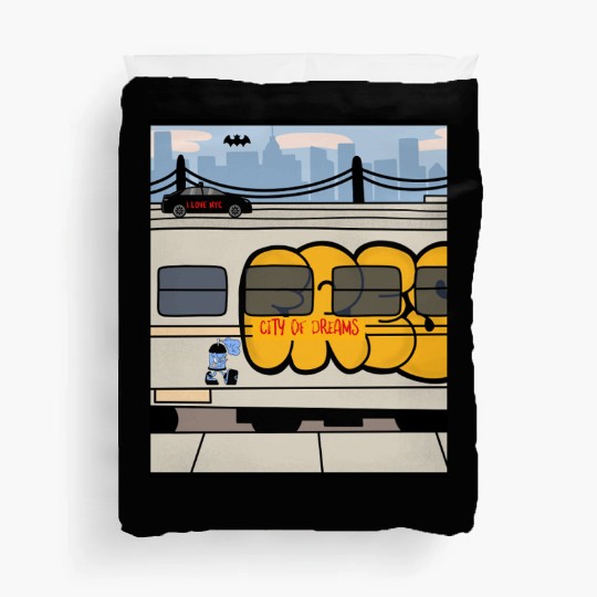 New York City – City of Dreams | NYC Skyline Duvet Covers