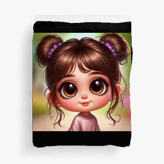 SPARKLY BROWN EYES Duvet Covers