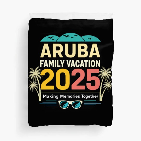 Aruba Family Vacation 2025 Duvet Covers