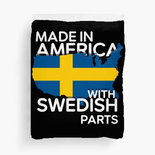 Made In America With Swedish Parts USA US Duvet Covers