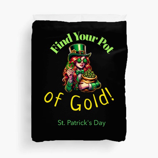 Find Your Pot of Gold Duvet Covers