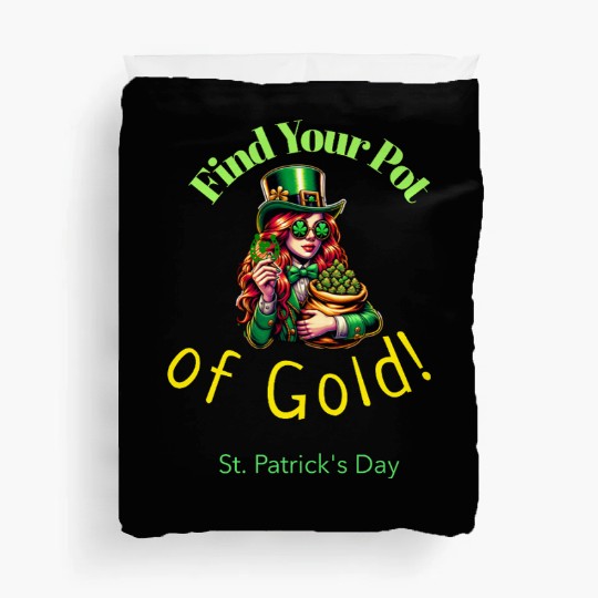Find Your Pot of Gold Duvet Covers