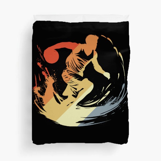 Vintage Basketballer Duvet Covers