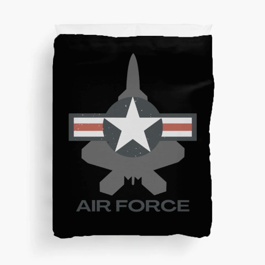 F-22 Raptor Patriotic Roundel Duvet Covers