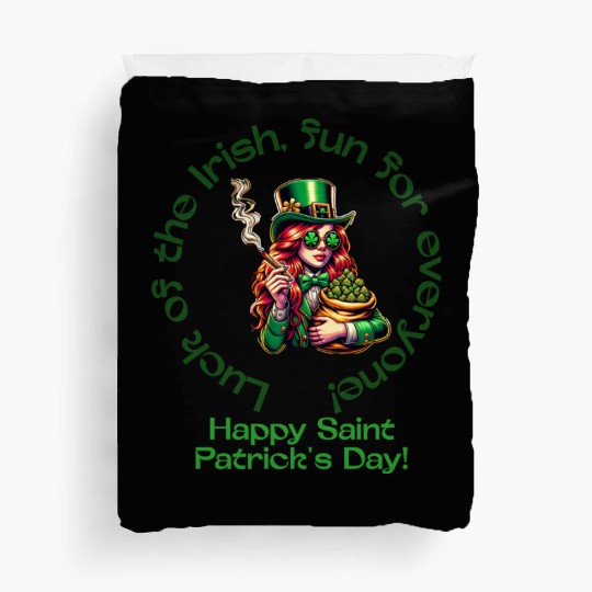 Luck Of The Irish Fun for Everyone Duvet Covers