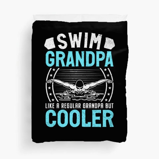 Swim Grandpa - Classic Stars & Stripes Edition Duvet Covers