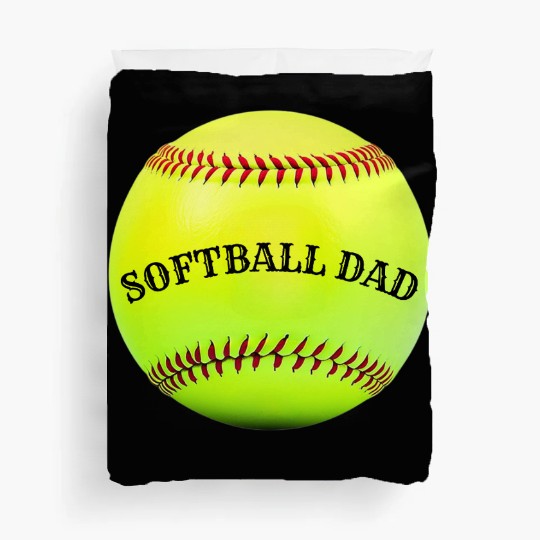 Softball Dad Duvet Covers