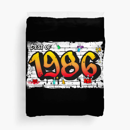 Best of 1986 Graffiti – 39 Years of Urban Attitude Duvet Covers