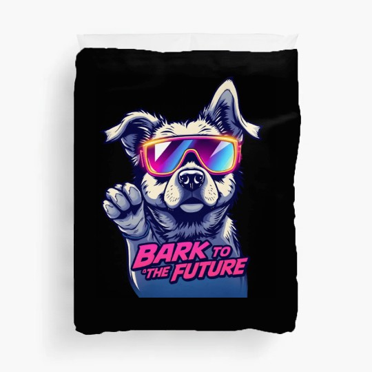 Bark to the 80s Duvet Covers