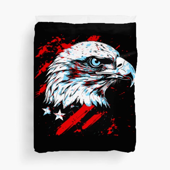 Symbol of America - American Bald Eagle Duvet Covers