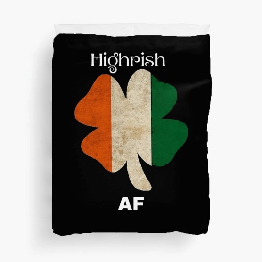 Irish AF – Funny St. Patrick’s Day Drinking Duvet Covers