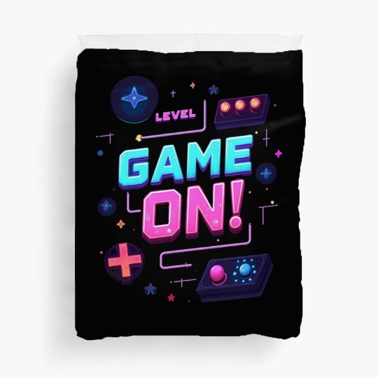 Level Up Your Style With Game On Duvet Covers