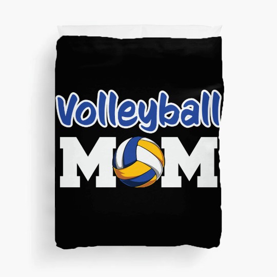 Volleyball Mom Design Proud Sports Mama Style Duvet Covers