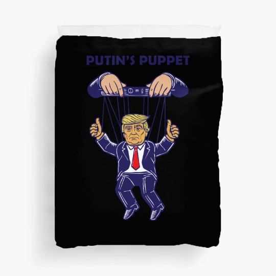 Putin's Puppet Trump Is A Russian Asset Political Duvet Covers