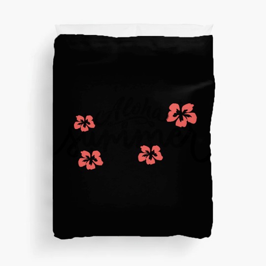 Aloha Hibiscus Flower Summer Duvet Covers