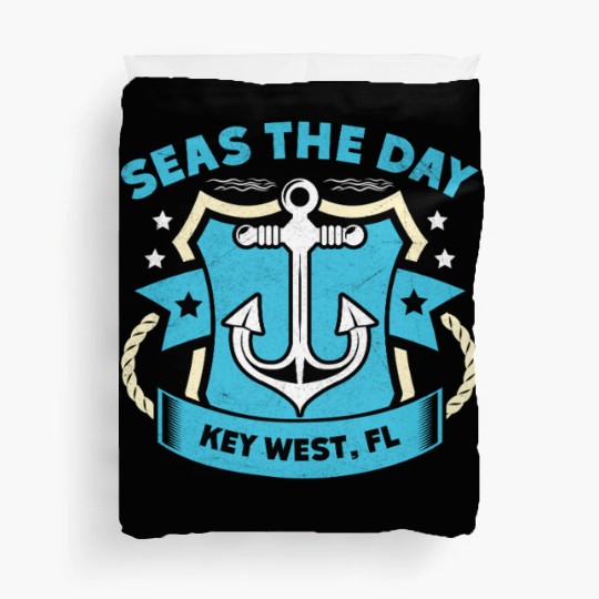 Key-West SEAS A DAY KEY-WEST SEAS Yachting Duvet Covers
