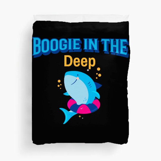 Dancing Shark | Boogie to the Deep | Duvet Covers