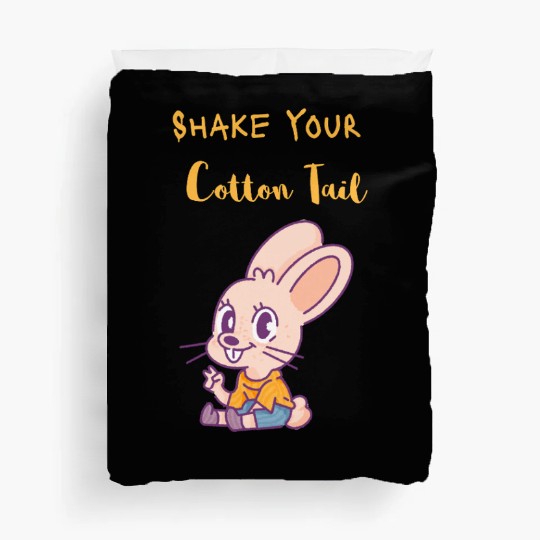 Dancing Bunny | Shake Your Cotton Tail | Unisex | Duvet Covers