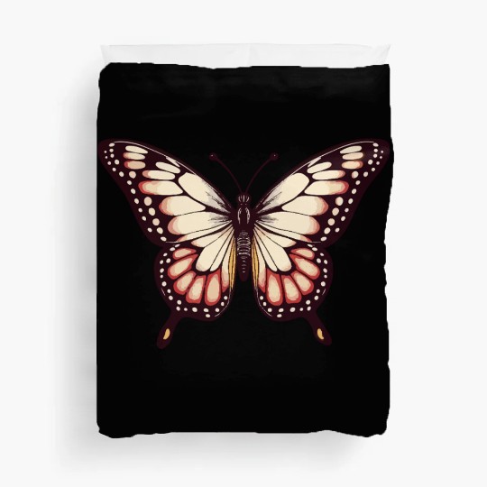 Vibrant Monarch Butterfly Duvet Covers