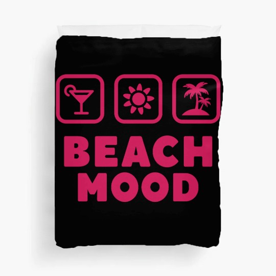 Beach Mood Summer Sun Sea Vacation Cocktail Duvet Covers