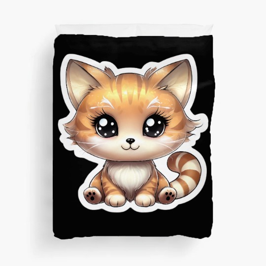 Kawaii Cat Duvet Covers