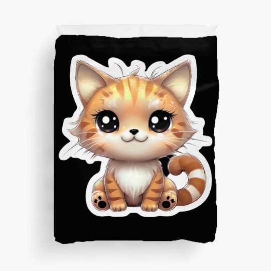 Kawaii Cat 2 Duvet Covers