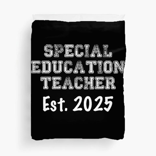 Special Education Teacher Graduation Gift 2025 Duvet Covers