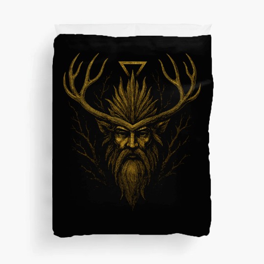 Leshy | Earth Element Forest Guardian Duvet Covers