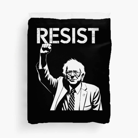 RESIST Bernie Sanders Freedom US National Service Duvet Covers
