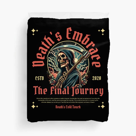 Death s Embrace Duvet Covers