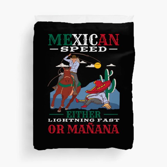 Mexico Themed Costume For Hispanic Heritage Month Duvet Covers