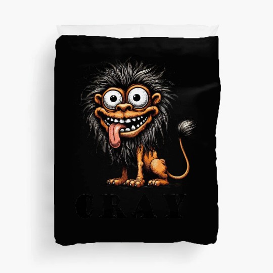 cray lion Duvet Covers