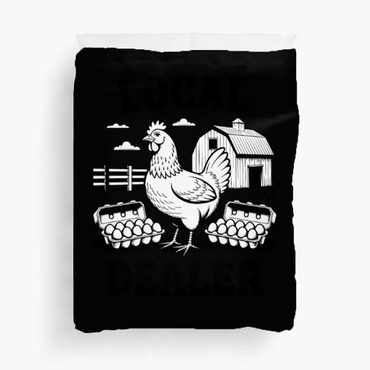 Local Egg Dealer Easter Sunday Easter Egg Hunt Duvet Covers