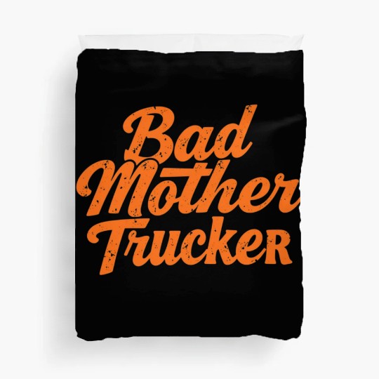 pulp fiction-"Bad motherTrucker" Duvet Covers