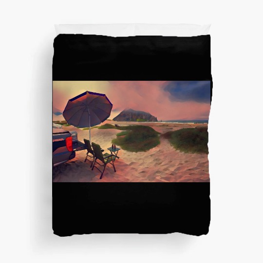 Morro Beach Picnic Duvet Covers